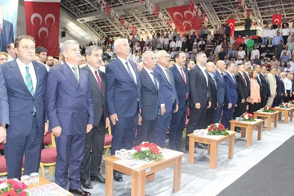 Mhp Mersin'de 14. Olağan İl Kongresini gerçekleştirdi