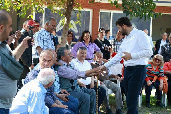 Tarsus Belediye Başkanı Ali Boltaç'tan ilk ziyaret emeklilere oldu
