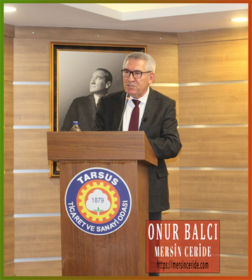 Tarsus TSO, Gıda Sektörünün Geleceğini Masaya Yatırdı Ali Ekber Yıldırım, sektör temsilcileriyle buluştu
