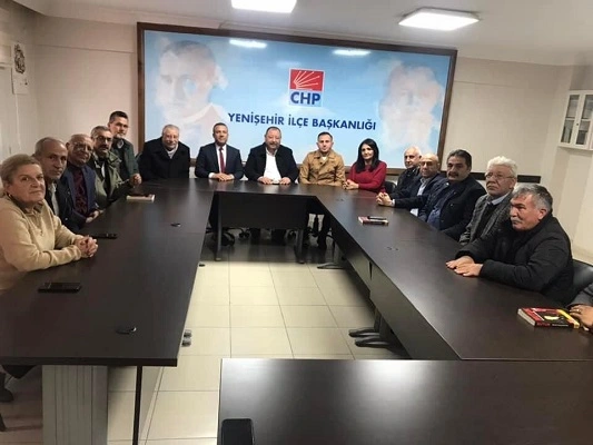 Chp'li Saydam Yenişehir ilçe örgütünü ziyaret etti