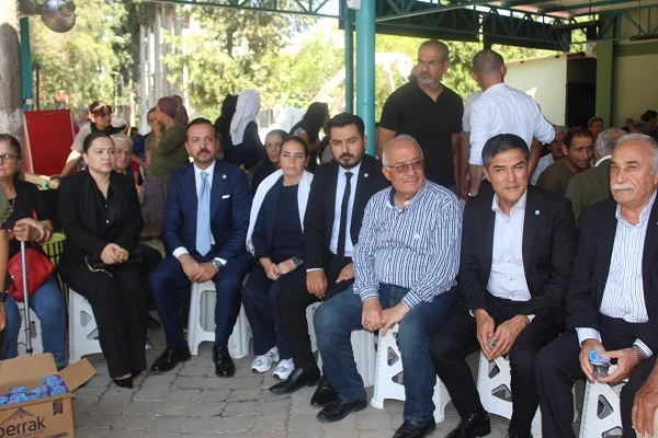 Mersin Milletvekili Burhanettin Kocamaz'ın muhterem babaları ebedi istirahatğâhına uğurlandı 