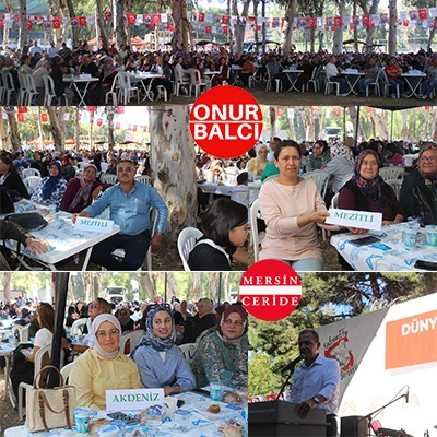 Vahap Seçer Dünya Kadın Çiftçiler Günü kapsamında Tarsus Gençlik Kampı’nda Kadınlara Seslendi