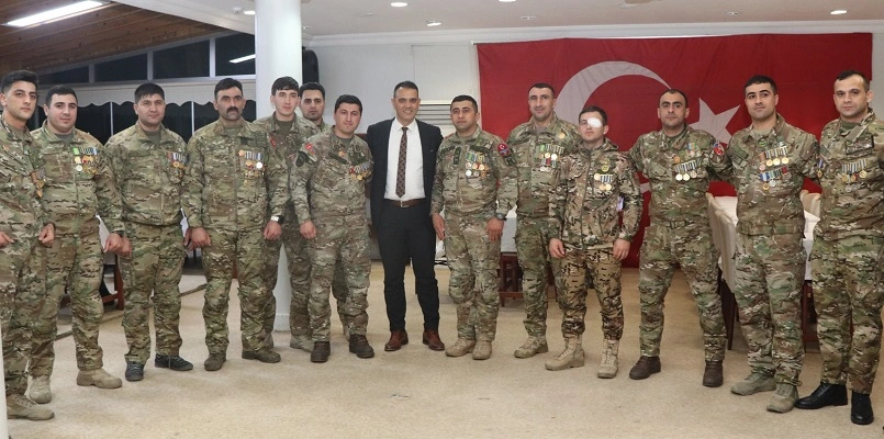 Azerbaycanlı gaziler, Silifke'de etkinliğe katıldı