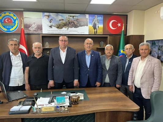 İyi Parti'den Tarsus Ziraat Odasına ziyaret 