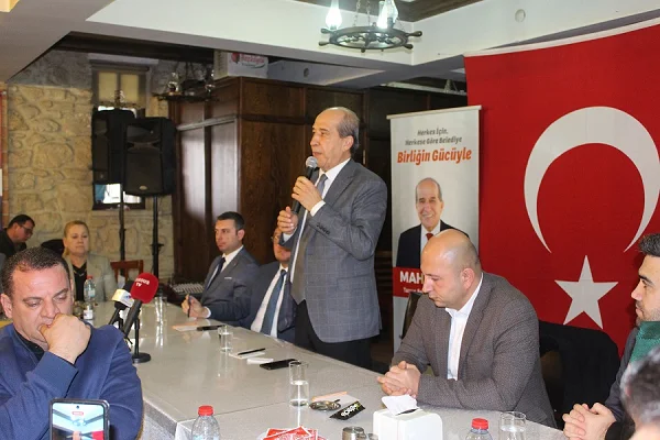 Mhp Tarsus Belediye Başkan Adayı Mahmut Tat basın ile buluştu