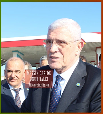 İyi Parti Genel Başkanı Müsavat Dervişoğlu Tarsus'ta