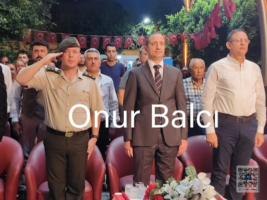 Tarsus'ta 15 Temmuz Milli Birlik ve Demokrasi günü anma etkinliği gerçekleşti 