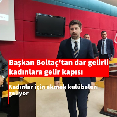 Başkan Boltaç'tan dar gelirli kadınlara gelir kapısı