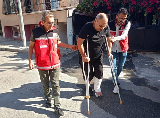Mersin'de şehit yakınları ve gaziler hastane işlemlerinde yalnız bırakılmıyor