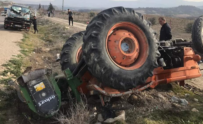 Mut'taki trafik kazasında 1 kişi öldü