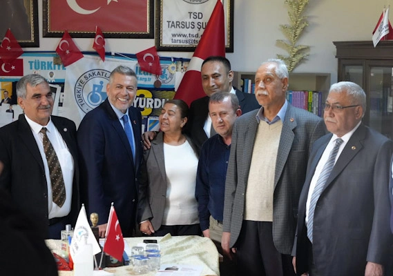 MHP Mersin Milletvekili Adayı Dr. Levent Uysal engelli vatandaşlarımızı ziyaret etti
