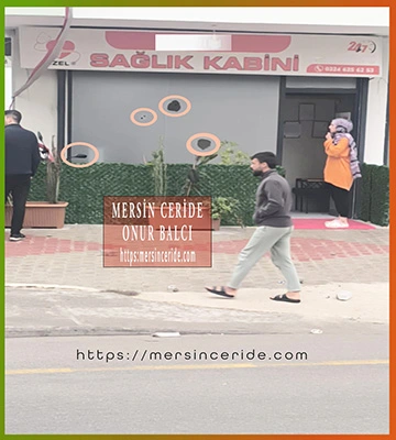 Kar maskeli şahıs sağlık kabinine silahla saldırdı