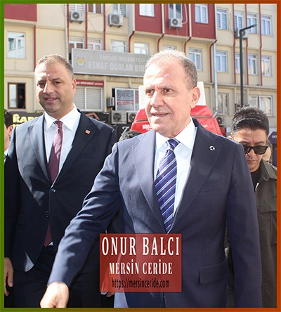Başkan Seçer'den Tarsus İlçe Başkanlığına Ziyaret