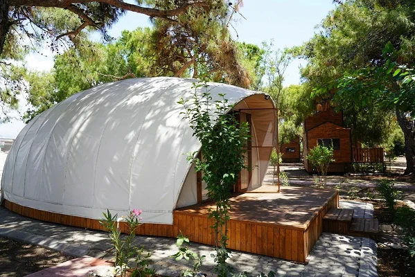 Erdemli'de Yeni Turizm Trendi Bungalov ve Glamping