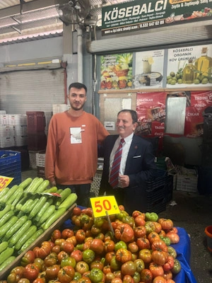 Yeniden Refah Partisi esnaf ziyaretleri yaptı 