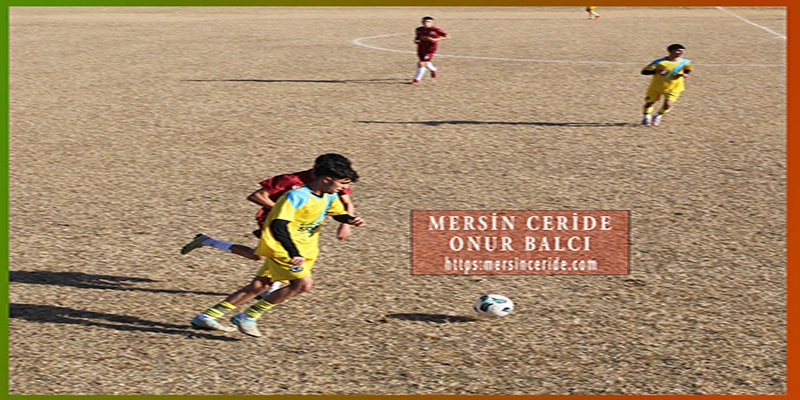 U18 Amatör Liginde Reşadiye Spor ile Tarsus Spor karşılaştı
