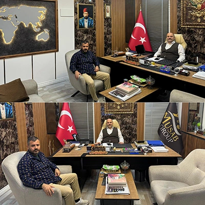 İş Adamı Usame Akgün'ü ziyaret ettim