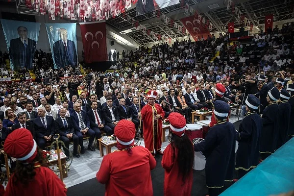 MHP Genel Başkan Yardımcısı Yıldırım, partisinin Mersin İl Kongresi'nde konuştu