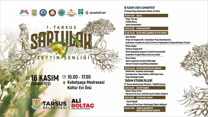Zeytinci başkandan Zeytin Festivali