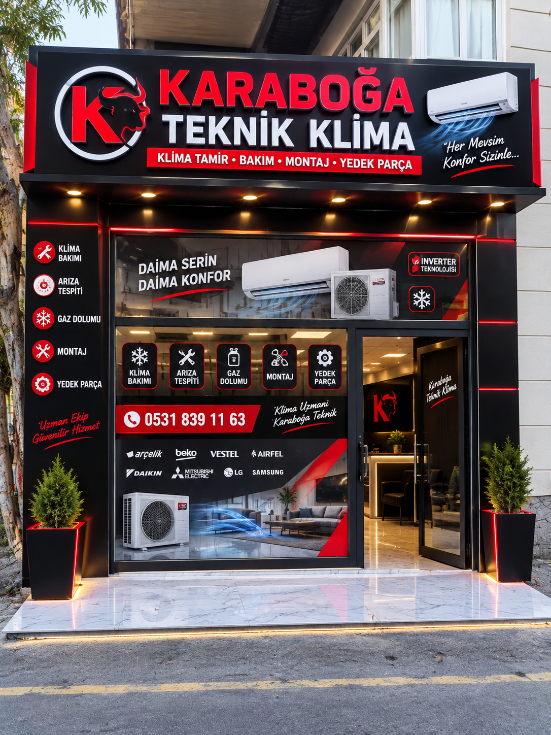 Karaboğa teknik klima